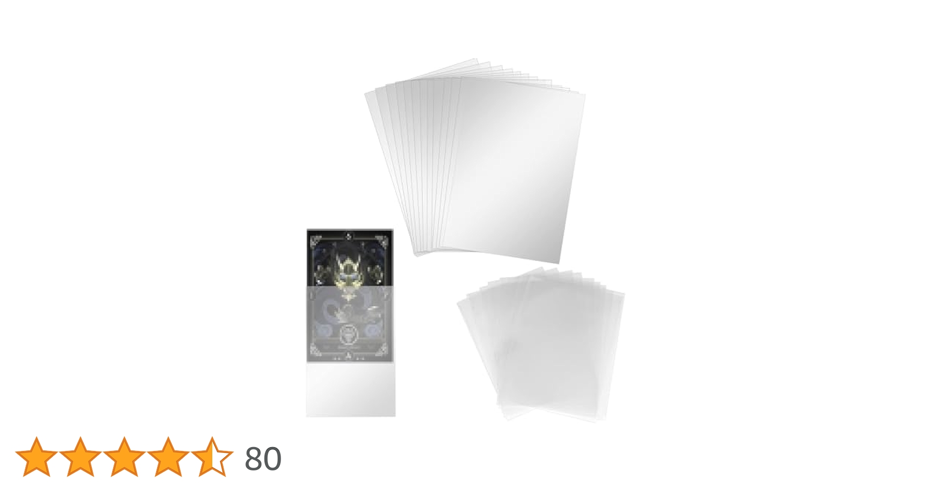 匿名送料込 トレカスリーブ+パン•パシフィック株主優待　8000円分 レギュラーサイズカード用<BR>トレカスリーブ/ソフト・オーバー